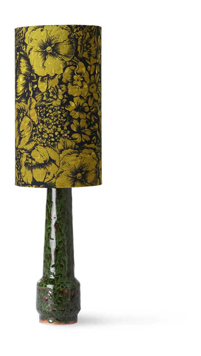 DORIS for HKLIVING: printed cylinder lamp shade floral