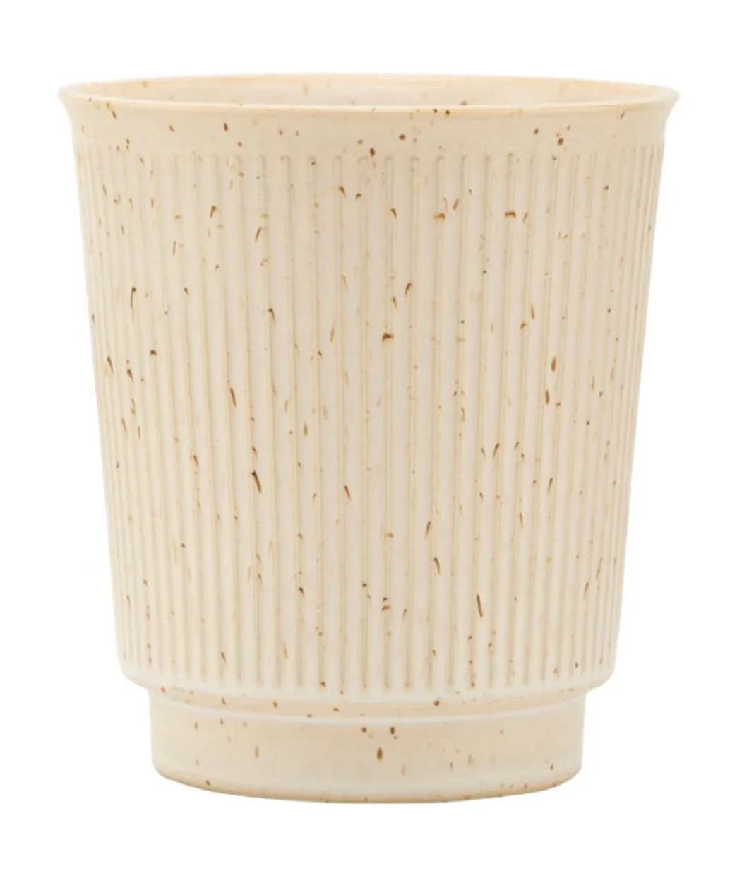 House Coffee Mug Rib off-white (dishwasher safe)