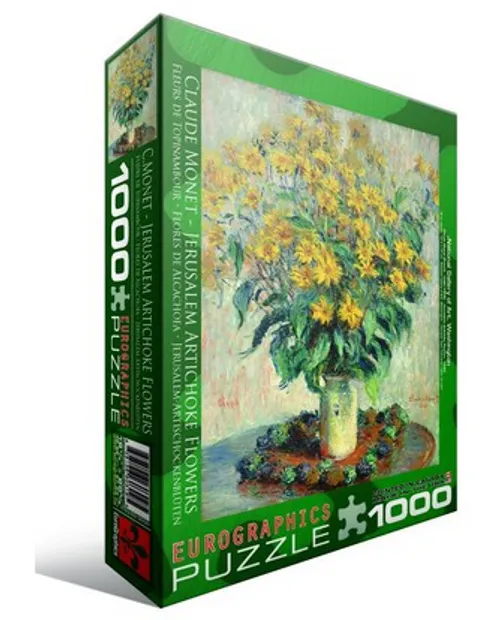 Puzzel - Monet: Jerusalem Artichoke Flowers (1000)