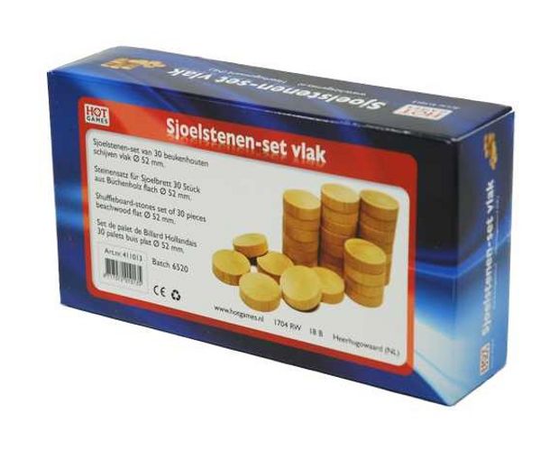 Wedstrijd Sjoelstenen (30 stuks)