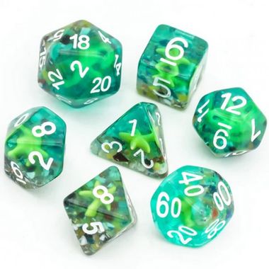 Starfish Tank RPG Dice Set (7)