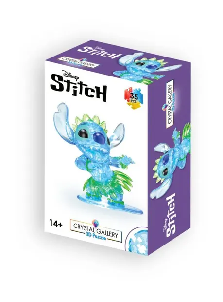 3D Puzzel - Crystal Gallery: Stitch Hula (35)