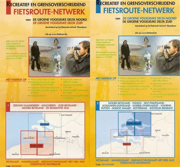 Fietskaart 09&10 Fietsroute-Netwerk  Groen Delta Noord & Zuid | Sporto