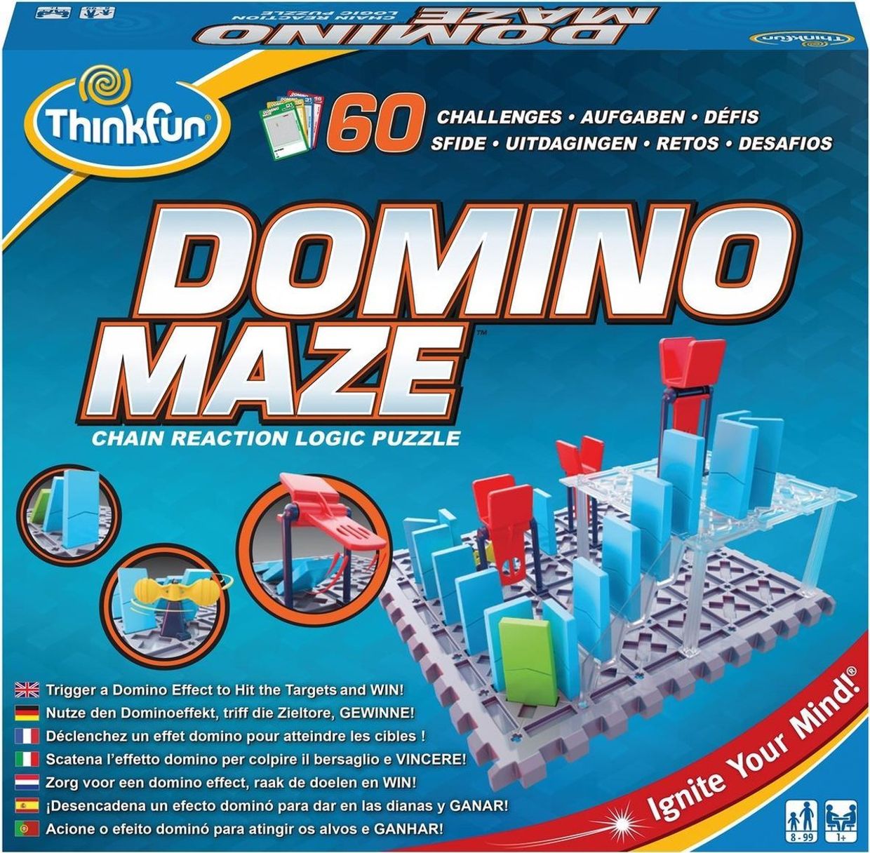 Verloren hart gemeenschap aardolie Domino Maze | Wirwar Spellen en Puzzels | Warenhuis Groningen