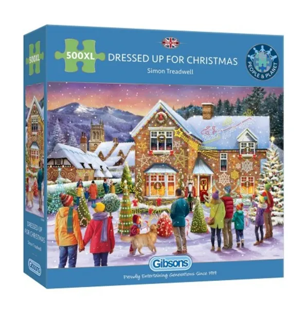 Puzzel - Dressed up for Christmas (500 XL)