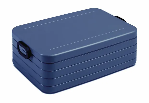 Lunchbox XL Denim Blauw