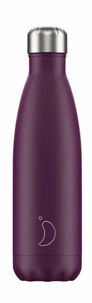 Isoleerfles matte Purple 500ml