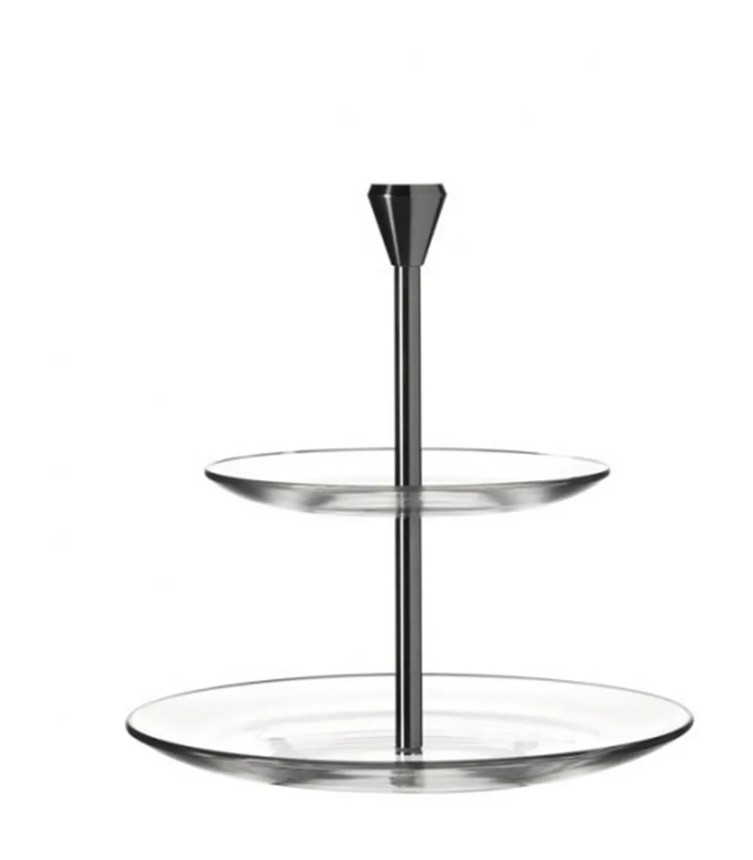 Etagere glas 2 laags Dinner