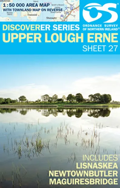 Wandelkaart 27 Discoverer Upper Lough Erne | Ordnance Survey Northern