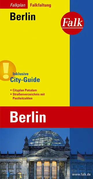 Stadsplattegrond Berlijn - Berlin mit Potsdam | Falk