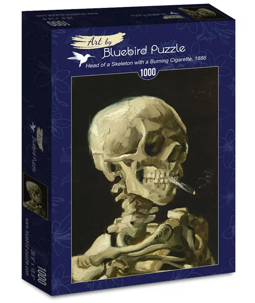 Puzzel - Van Gogh: Head of a Skeleton with a Burning Cigarette (1000)