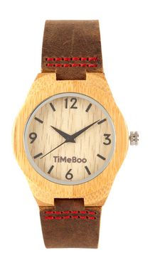 Bamboe horloge medium