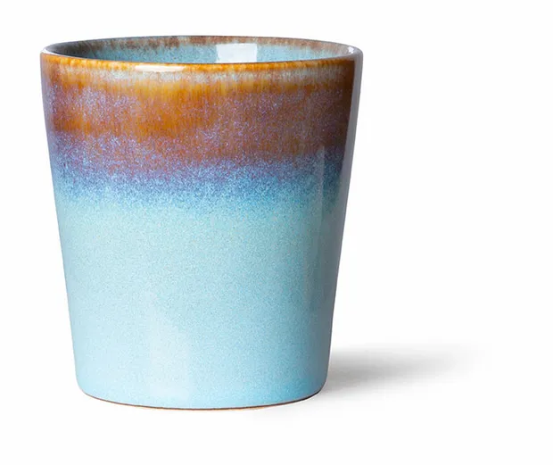 70s ceramics: coffee mug, lagune