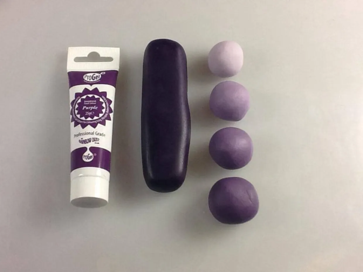 Progel kleurstof Purple / Paars 25 gr