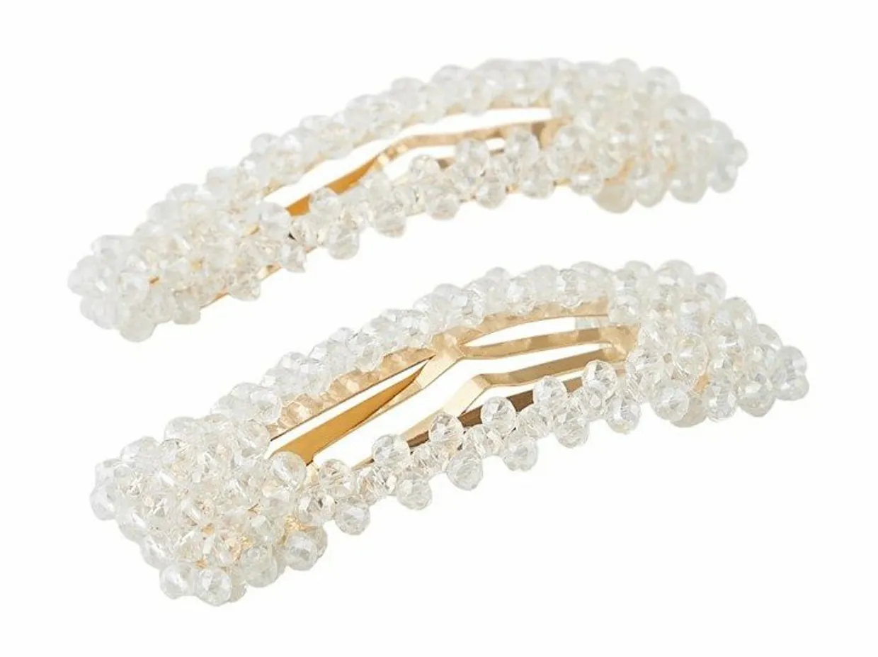 Strass hairclips 2 pack