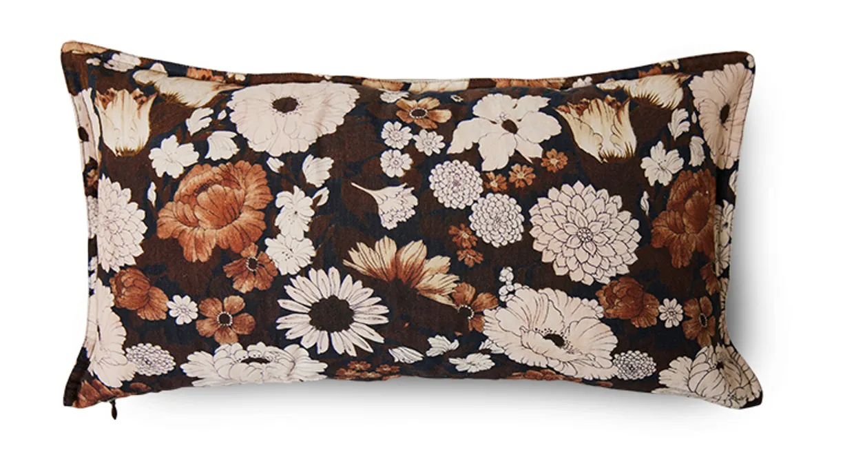 DORIS for HKLIVING: cushion floral (55x30cm)