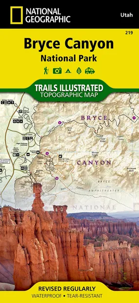 Wandelkaart - Topografische kaart 219 Bryce Canyon National Park | Nat