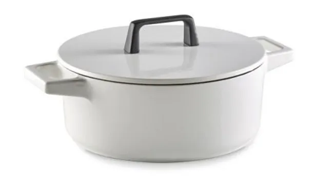 Braadpan Baron gietijzer 25 cm - Wit