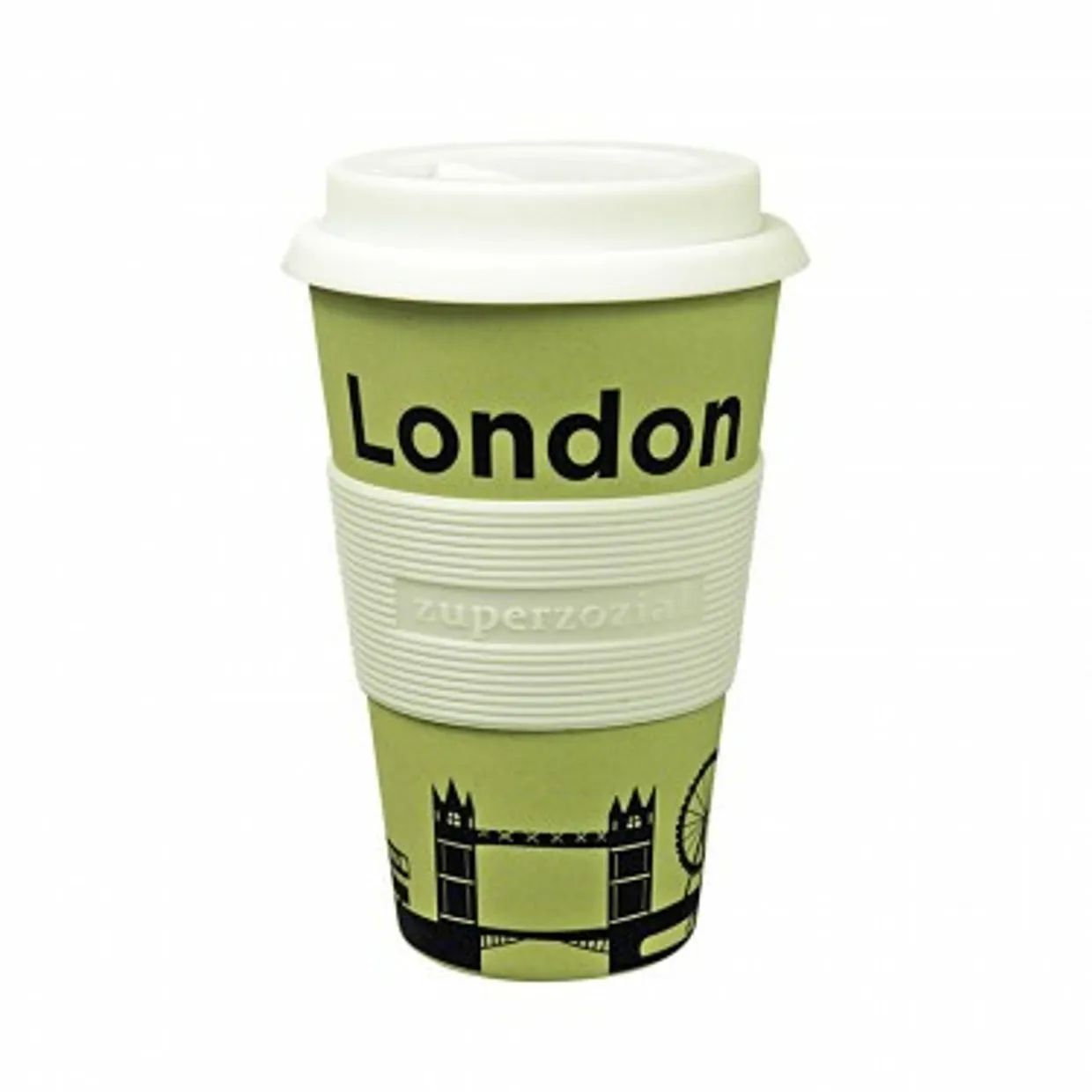 Cruising Travel Mug London Groen