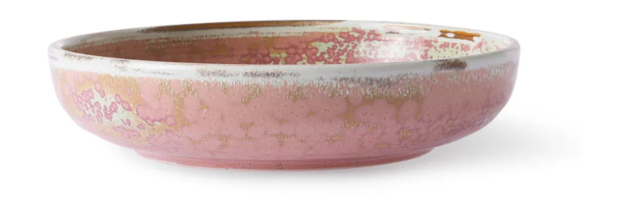 Chef ceramics: deep plate M, rustic pink