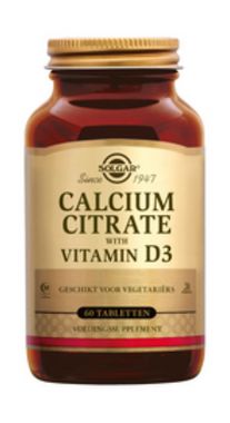 Calcium citraat with vit.d3 60 tabletten