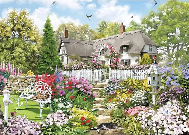 Puzzel - Country Cottage (1000)