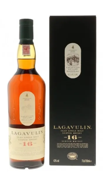 16 jaar Lagavulin single malt whisky