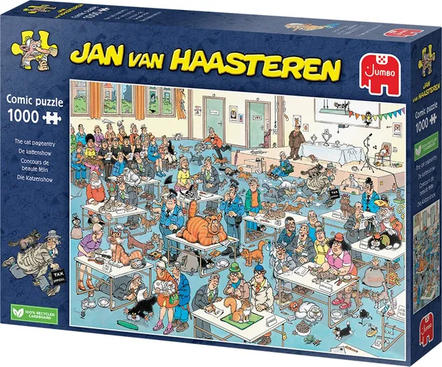 Puzzel - Jan Van Haasteren: De Kattenshow (1000)