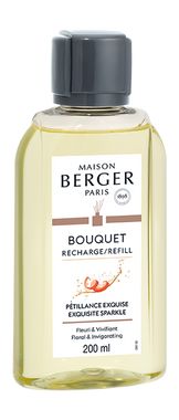 Navulling geurstokjes Petillance Exquise (Champagne) Maison Berger