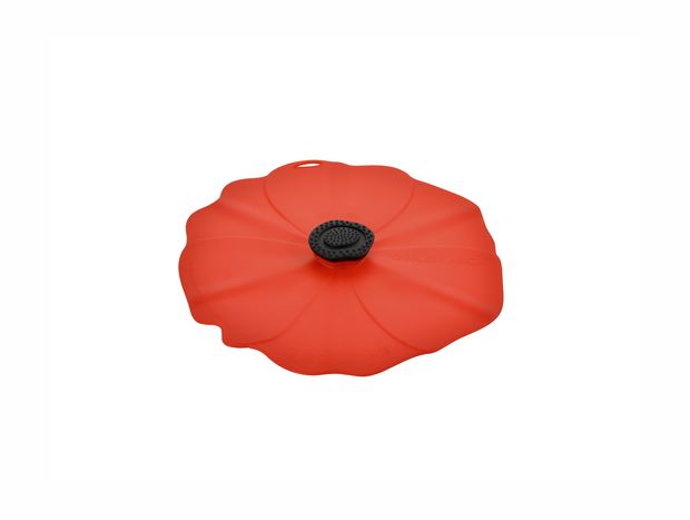 Poppy Lid 23cm Rood