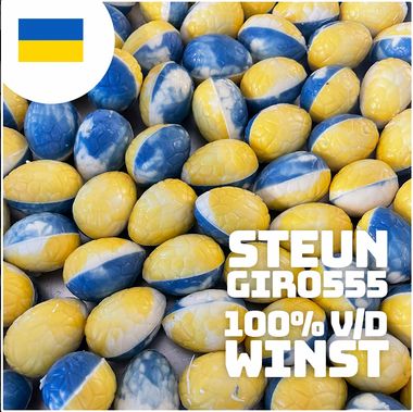 Steun-Oekraïne Paaseitjes - 500 gram