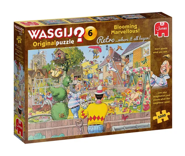 Puzzel - Wasgij Retro Original: Blooming Marvellous (1000)