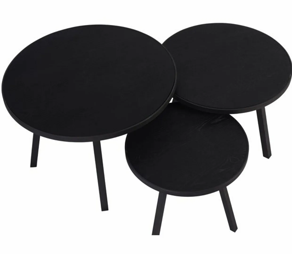 Bijzettafel Zwart