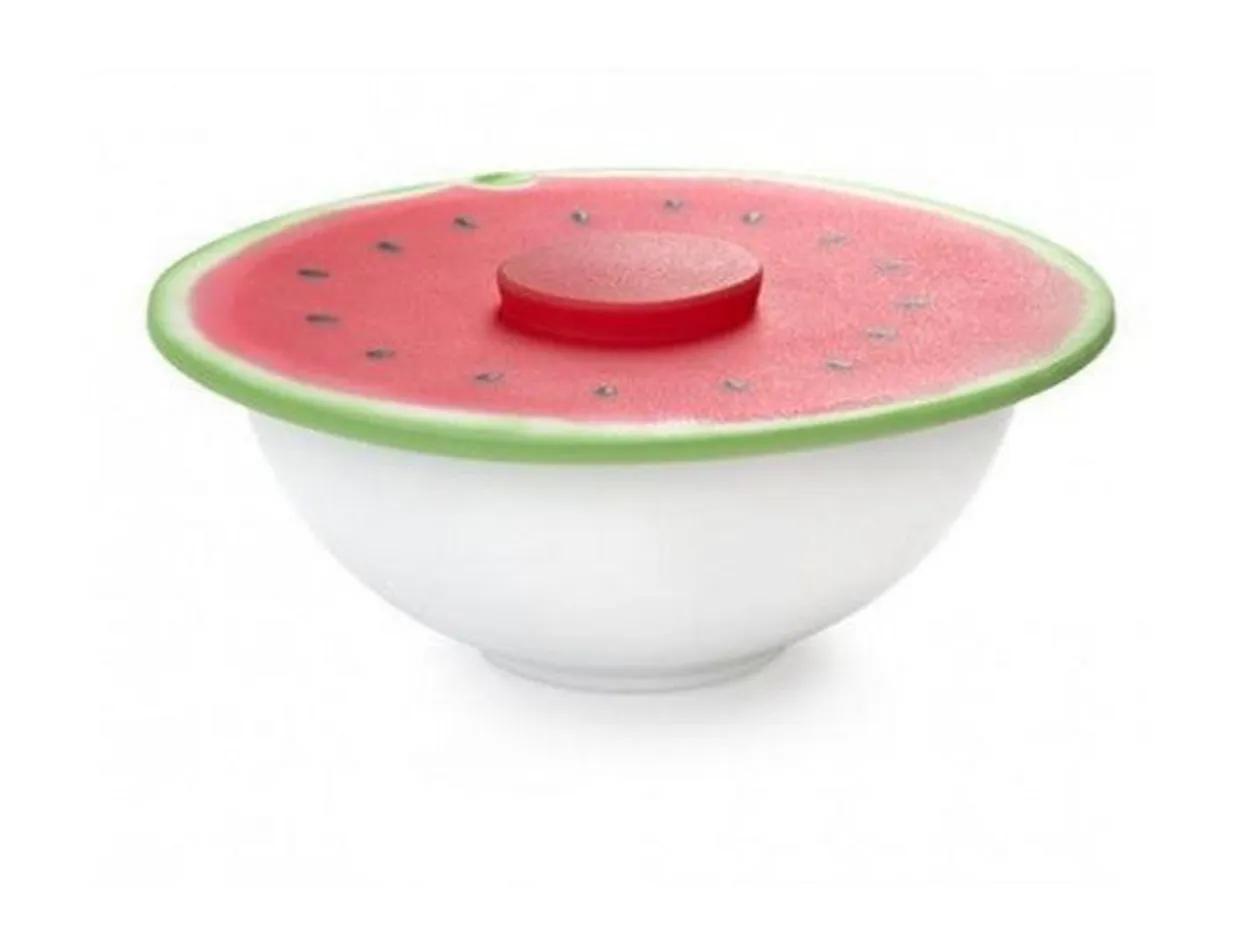 Siliconen deksel 28 cm - Watermeloen