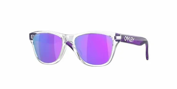 Frogskins XXS (extra extra small) Clear/ Prizm Violet