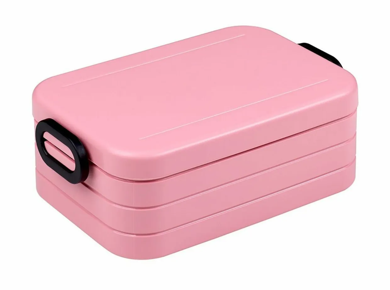 Bento lunchbox M Pink Roze
