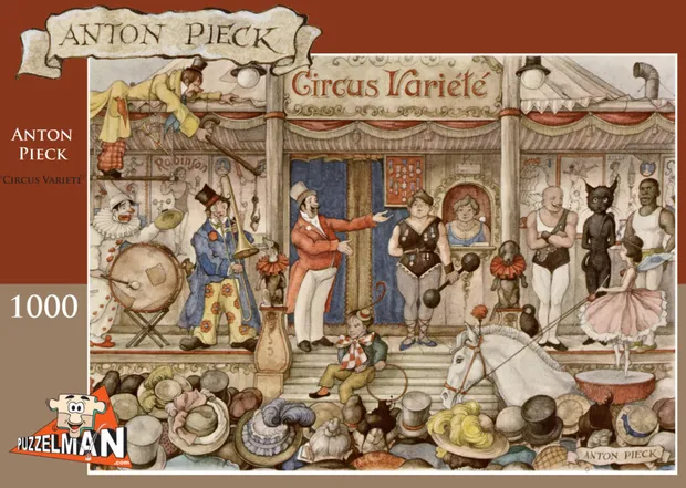 Puzzel - Anton Pieck Circus Variete (1000)