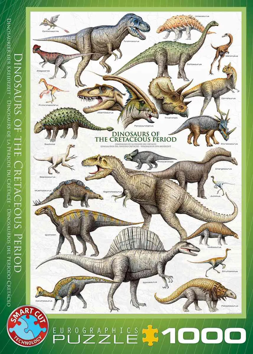 Legpuzzel Dinosauriërs - Dino puzzel | Eurographics