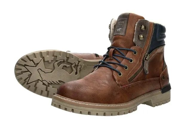 Veterschoenen Hoog Mustang Warenhuis Groningen