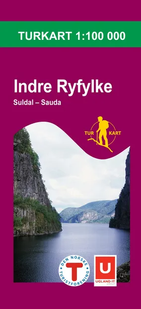 Wandelkaart 2790 Turkart Indre Ryfylke | Nordeca