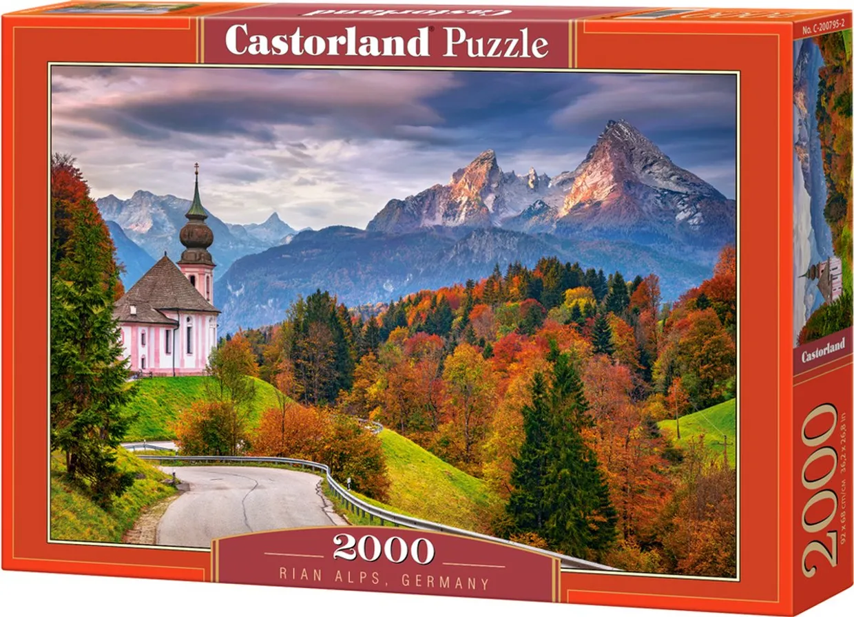 Puzzel - Autumn in Bavarian Alps, Germany (2000)