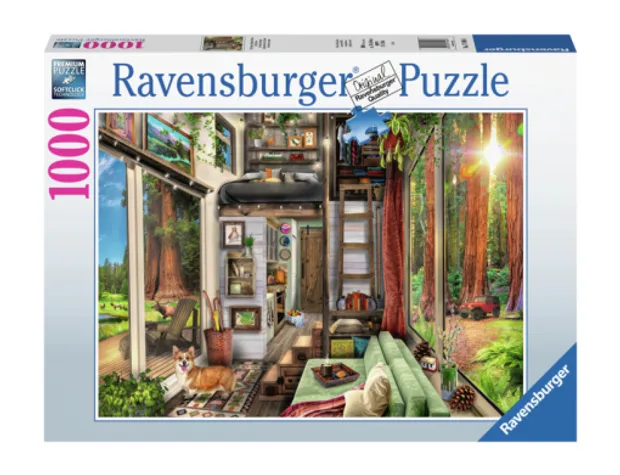 Puzzel - Tiny House in Redwood Forest (1000)