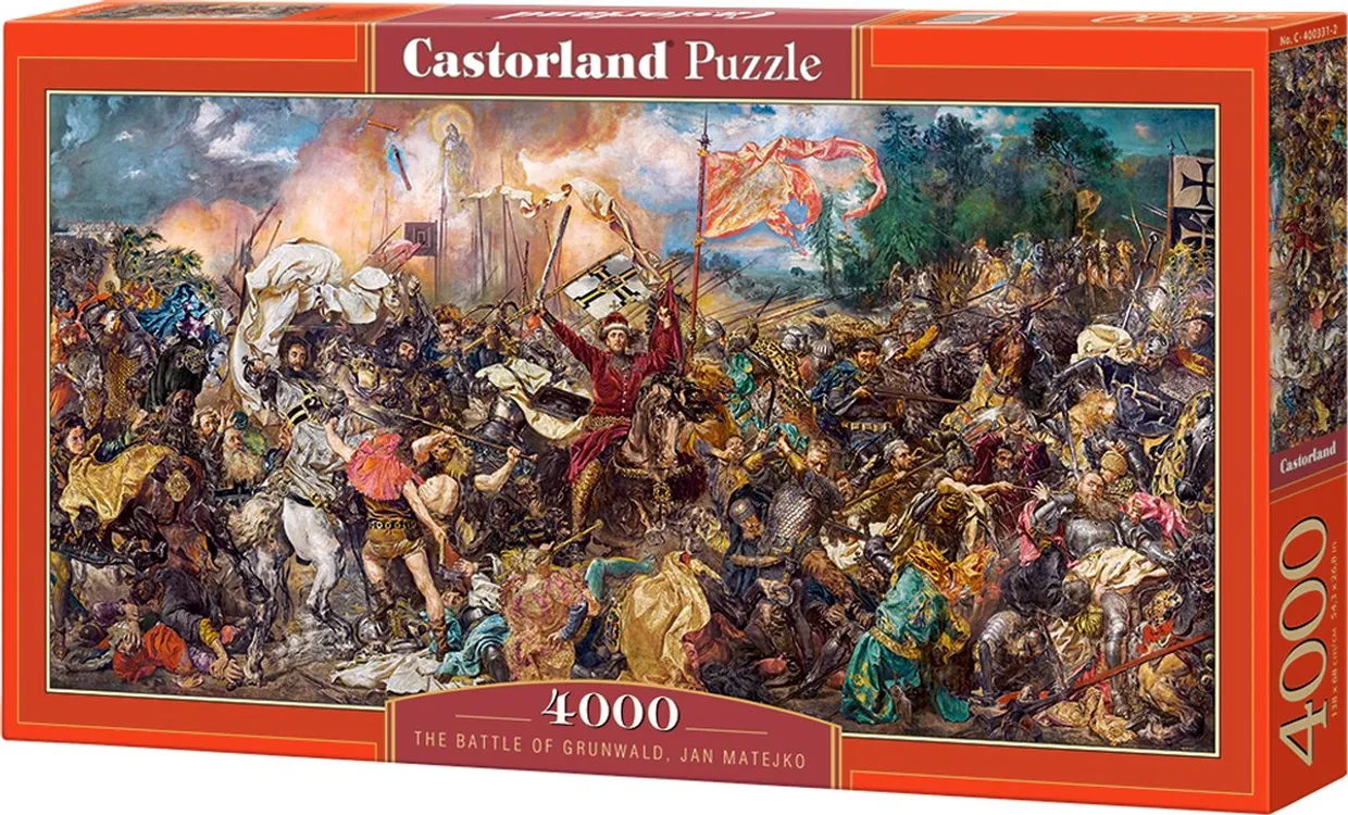 Puzzel - The Battle of Grunwald, Jan Matejko (4000)