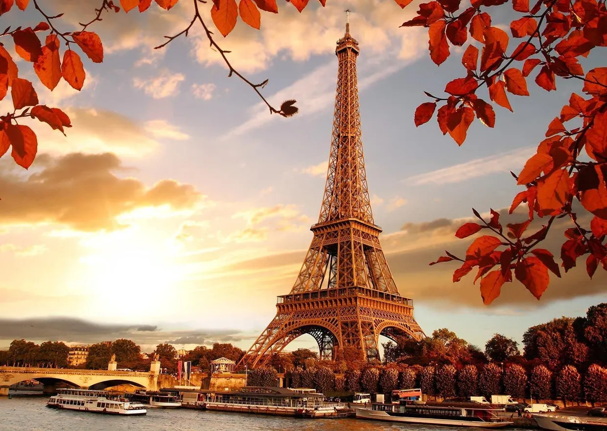 Puzzel - Herfst bij de Eiffeltoren (1000)