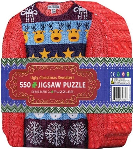 Puzzel - Ugly Christmas Sweaters tin (550)