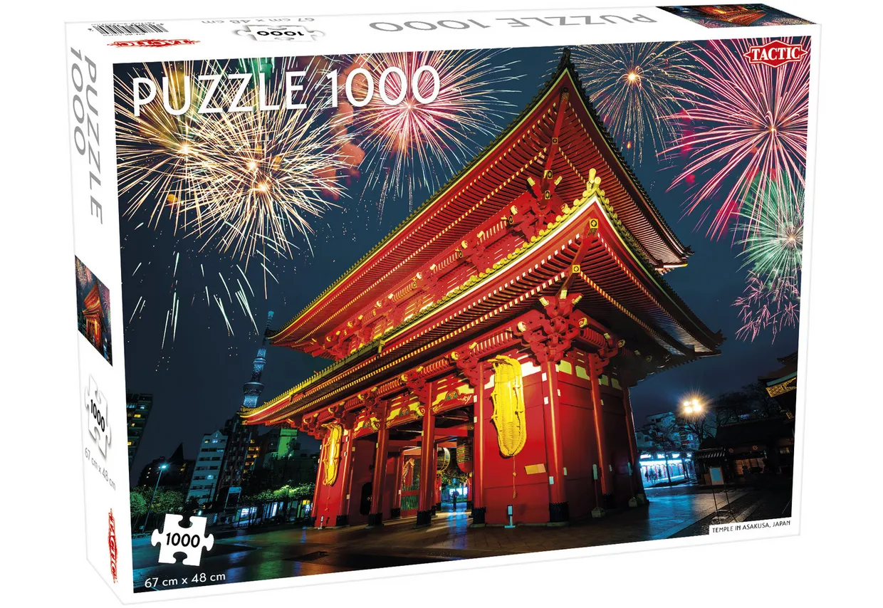 Puzzel - Temple in Asakusa, Japan (1000)