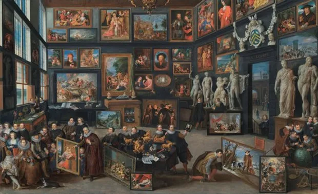 Puzzel - Van Haecht: De Kunstkamer van Cornelis vd Geest (1000)