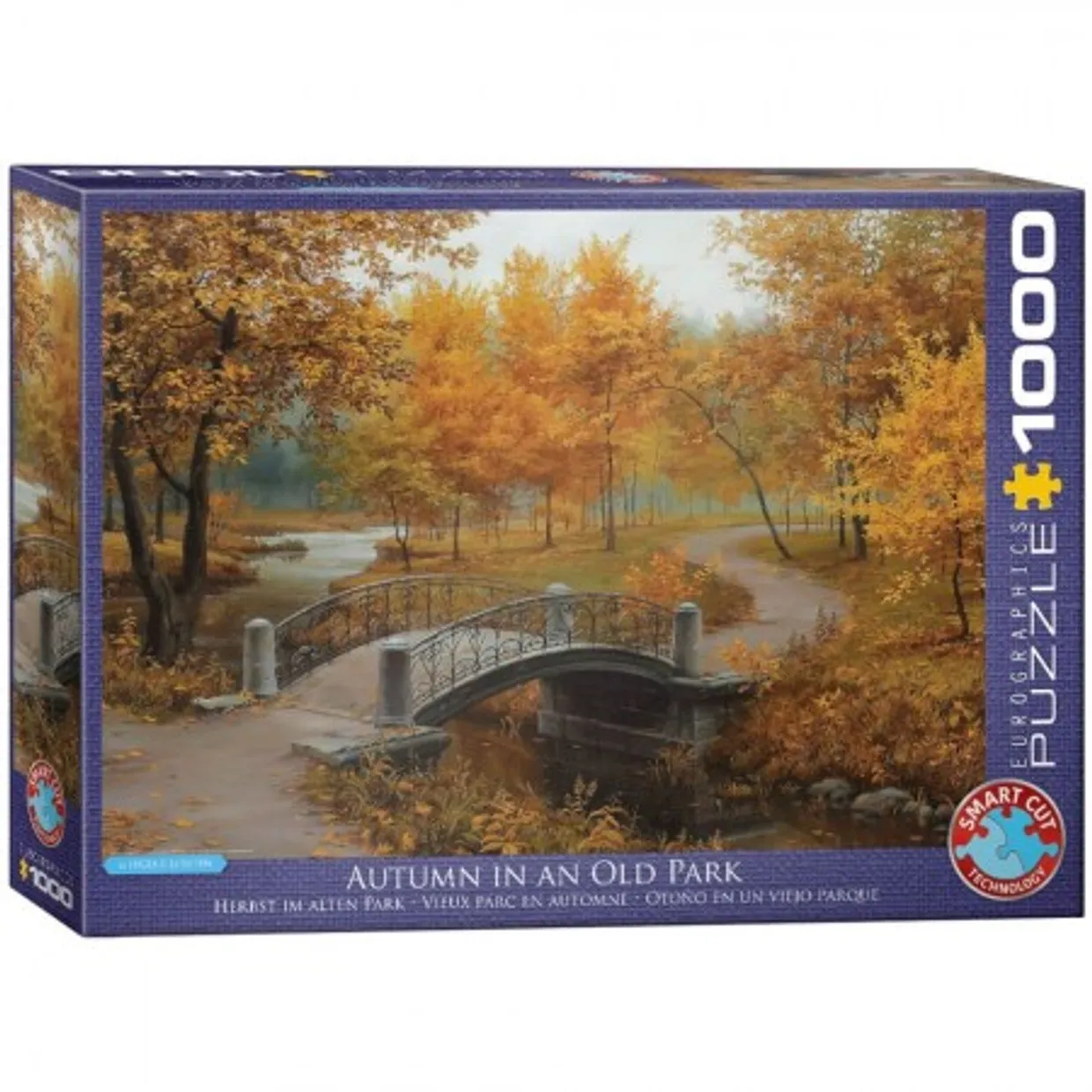 Puzzel - Autumn in an Old Park (1000)