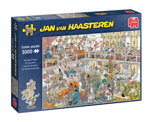 Jan van Haasteren - De verbouwing (3000 stukjes)