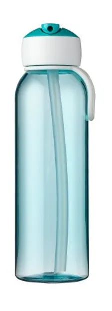 Waterfles Flip-up Campus 500ml Turquoise